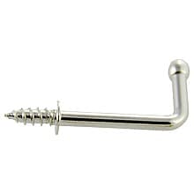 22mm Tie/Belt Hook, Brass Plated Finish