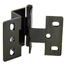 270° Opening Armoire Hinge, Antique Brass