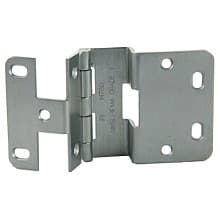 Five Knuckle Institutional Hinge without Screws, Full Overlay, Dull Chrome