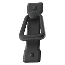 48mm Mission Knocker Ring Pull, Matte Black
