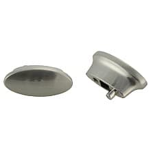 43mm Oval Knob, Satin Nickel