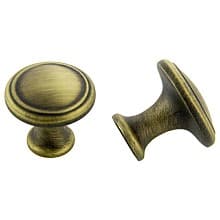30mm Traditional Deco Round Knob, 26mm Projection