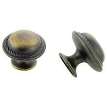 30mm Traditional Rope Round Knob