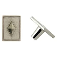 35mm Diamond Knob, Satin Nickel