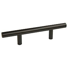 3" Bar Pull, Matte Black, 6" Length