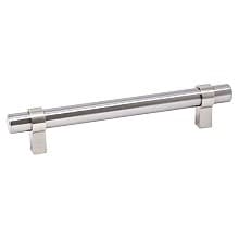 128mm Eleganza Bar Pull, Satin Nickel