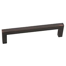 96mm Modern Square Pull, Oil-Brushed Bronze