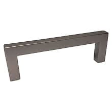 96mm Square Pull, Dark Pewter