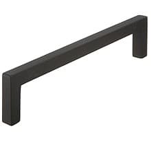 160mm Modern Square Pull, Flat Black