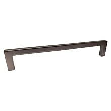 192mm Square Pull, Dark Pewter