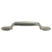 3" Traditional Handle Pull, Satin Nickel, 130mm Length