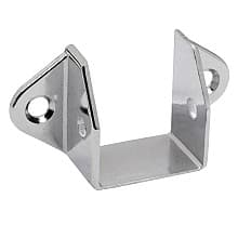 1-1/4" Headrail Wall Bracket, Chrome