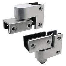 Stainless Pivot Hinge Set, Satin