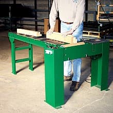 JLT Clamp Roller Spreader - Electric Driven 13" Wide Felt Glue Roller