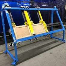 JLT Clamp Double Door #717A Door Clamp - 38" X 96" Capacity and A Center Squaring Bar