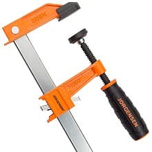 Heavy-Duty Clutch Style Steel Bar Clamp, 3" Throat Depth