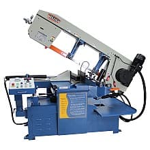 Baileigh BS-20SA-DM 3 HP Semi-Automatic Dual-Miter Band Saw, 3 Phase/220V/440V