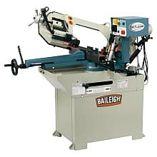 Baileigh BS-250M 2 HP Mitering Band Saw, 1 Phase/110V