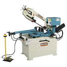 Baileigh BS-350SA Gear Driven Dual Miter Band Saw, 1 Phase/220V