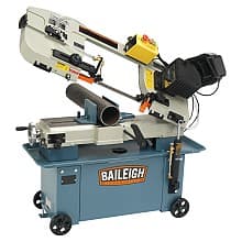 Baileigh BS-712M 1 HP Metal Cutting Band Saw, 1 Phase/120V