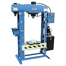 Baileigh HSP-30M-C 3 HP Two Station Hydraulic Press, 1 Phase/220V