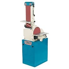 Baileigh DBG-106-V2 1.5 HP Combination Belt/Disk Grinder, 1 Phase/110V