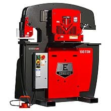 Edwards IW100-3P460-AC600 7.5 HP 100 Ton Ironworker with Powerlink, 3 Phase/460V