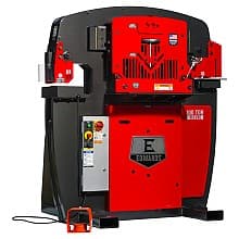 Edwards IW100DX-3P230 7.5 HP 100 Ton Deluxe Ironworker, 3 Phase/230V