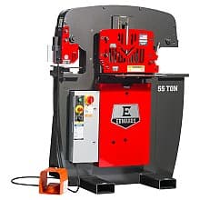 Edwards IW55-3P208 5 HP 55 Ton Ironworker, 3 Phase/208V