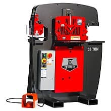 Edwards IW55-3P460 5 HP 55 Ton Ironworker, 3 Phase/460V