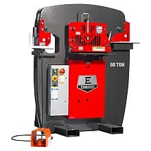 Edwards IW60-3P230 5 HP 60 Ton Ironworker, 3 Phase/230V