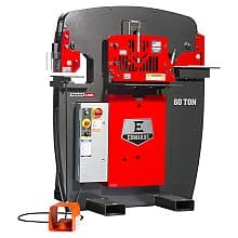 Edwards IW60-3P460-AC500 5 HP 60 Ton Ironworker with Powerlink, 3 Phase/460V