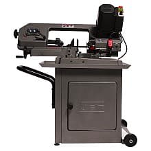 Jet Tools HBS-56MVS 1/2 HP Variable Speed Mitering 5" x 6" Horizontal Band Saw, 1 Phase/115V/230V