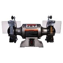 Jet Tools JBG-6W 1/2 HP Shop Grinder with Grinding Wheel/Wire Wheel, 1 Phase/115V