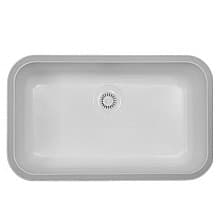 Karran A-340 30" Undermount Acrylic Kitchen Sink – Bisque