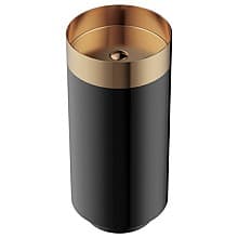 Cinox CCP200 Stainless Steel Free-Standing Round Pedestal Sink, 15" x 15" x 32-5/8"