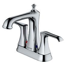 Woodburn Double-Handle Bathroom Faucet with Pop-Up Drain