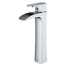 Kassel Single-Handle Vessel Bathroom Faucet with Pop-up Drain