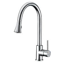 Weybridge Single&#45;Handle Pull&#45;Down Kitchen Faucet with Dual&#45;Function Sprayer