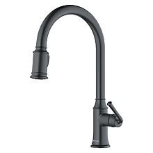 Auburn Single-Handle Pull-Down Kitchen Faucet with Dual-Function Sprayer