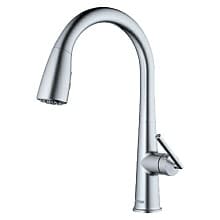 Kentland Single-Handle Pull-Down Kitchen Faucet with Dual-Function Sprayer