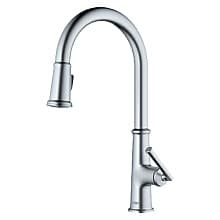 Elwood Single-Handle Pull-Down Kitchen Faucet with Dual-Function Sprayer