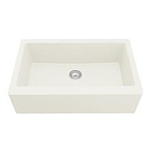 QA-740 Quartz Undermount Extra Large Single Bowl Kitchen Sink, 34" x 21-1/4" x 9