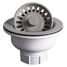 3-1/2" Quartz Strainer Basket, Concrete