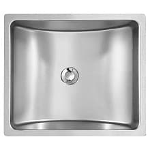 UV-1715 Stainless Steel Undermount 18G Single Bowl Vanity Sink, 17-1/4" x 15" x 6-1/2