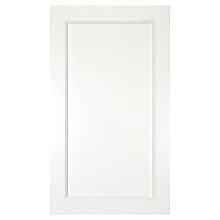 24" x 30" High DWhite Recessed Panel Angle Wall Cabinet, Beech