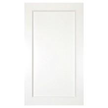 33" x 32-1/2" High DWhite Flat Panel Universal Design Double Door Base Cabinet, Beech