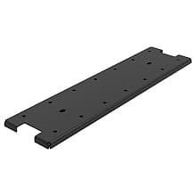 Youk Middle Cabinet Bracket for 12-5/8" Depth Ladder, Jet Black