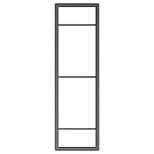 Youk 35-5/8" x 12-5/8" Ladder Rack, Jet Black