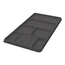8-25/32" CONERO Flock Tray/Jewelry/Ring Bowl, Anthracite